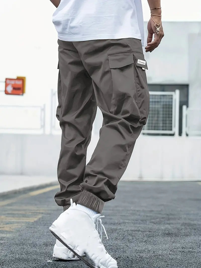 Patrick – Pantalon cargo à cordon pour homme