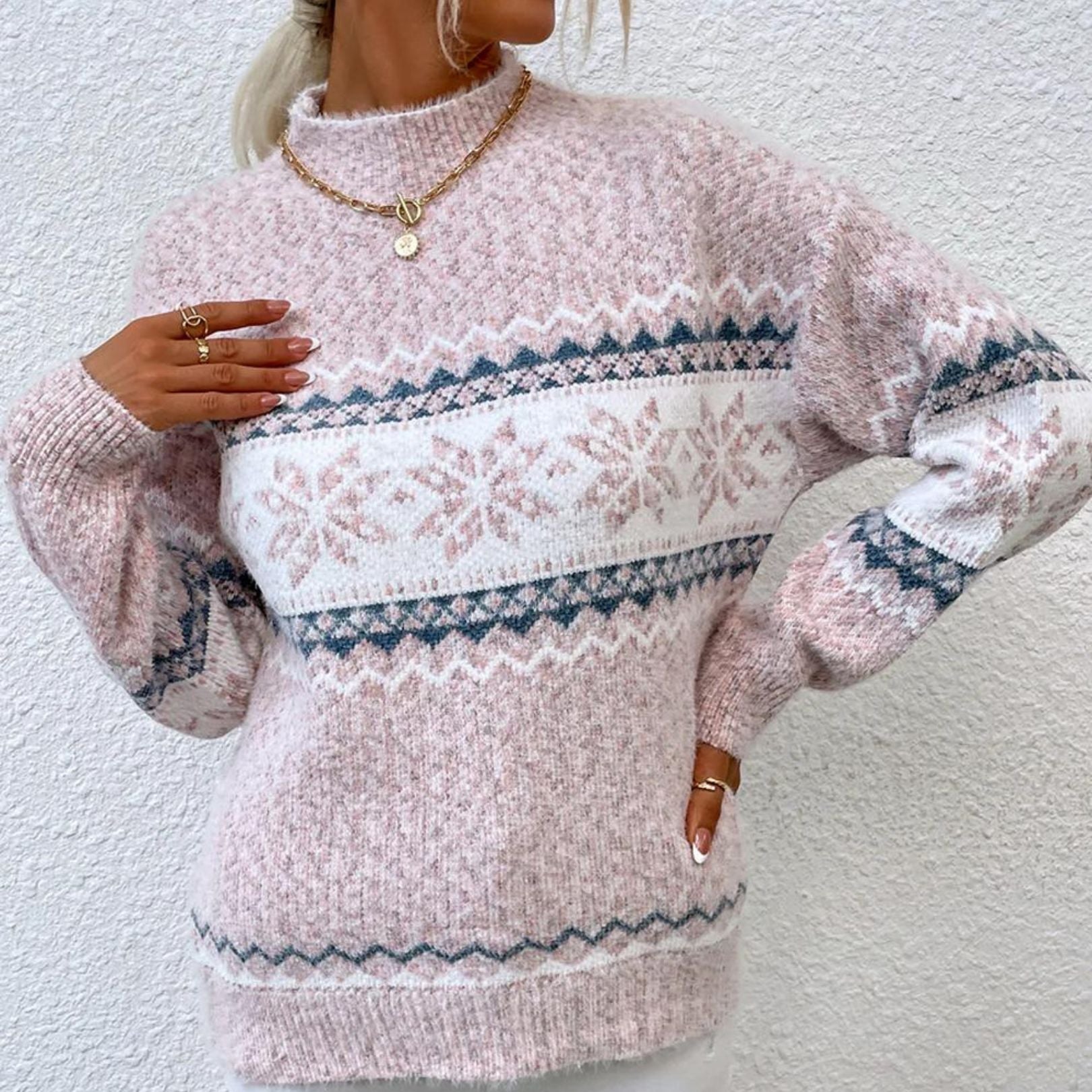 Annette™ | Pull d'hiver fait main