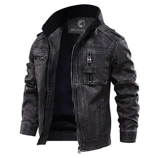 Alexander - veste de moto en cuir de haute qualité pour homme