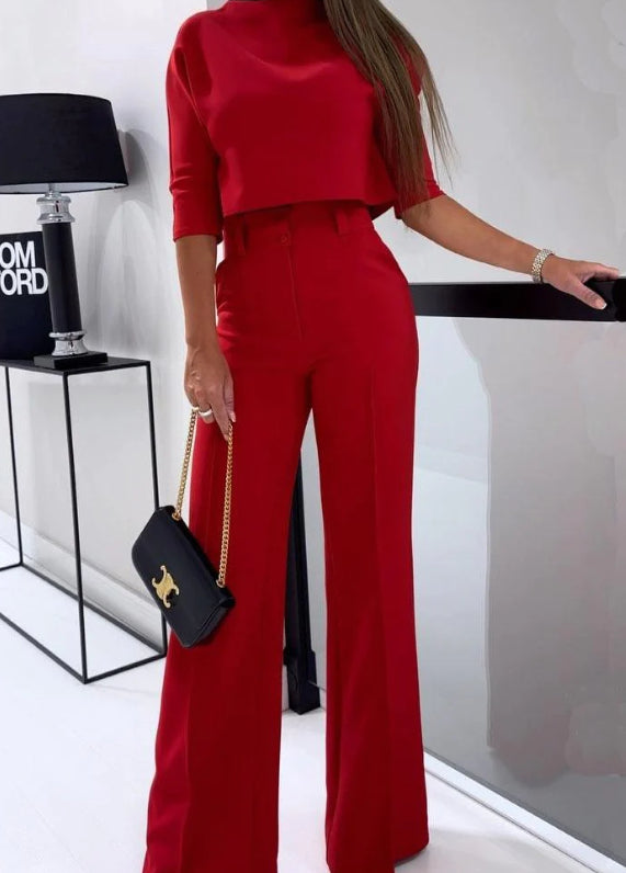 Bellachicha taillierte Weitbein-Mode-Tops