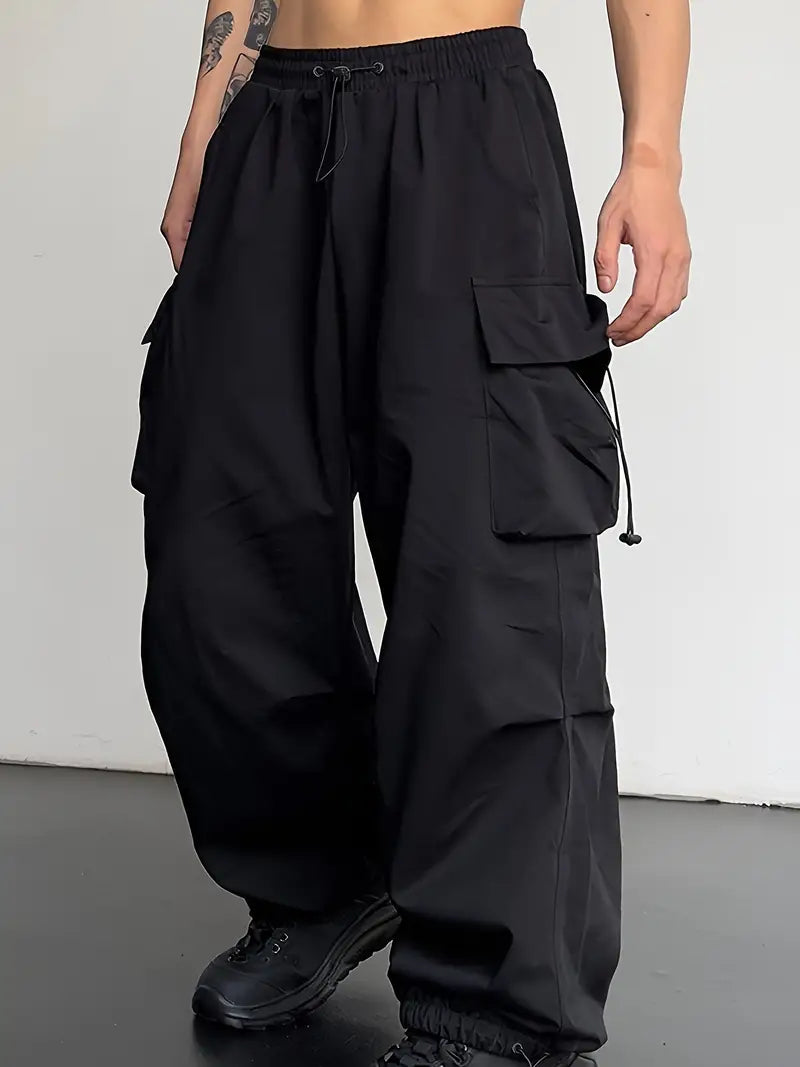 Brent - pantalon cargo baggy décontracté
