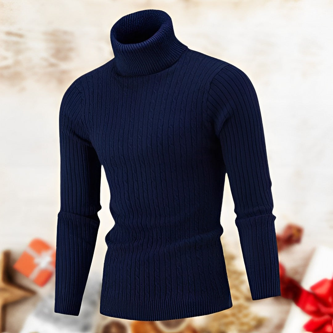 Pull col roulé élégant Kalim