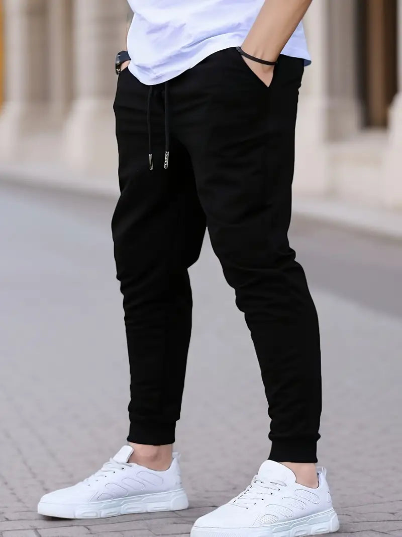 Cassian – pantalon de jogging fin avec cordon de serrage et poches pour le printemps/été