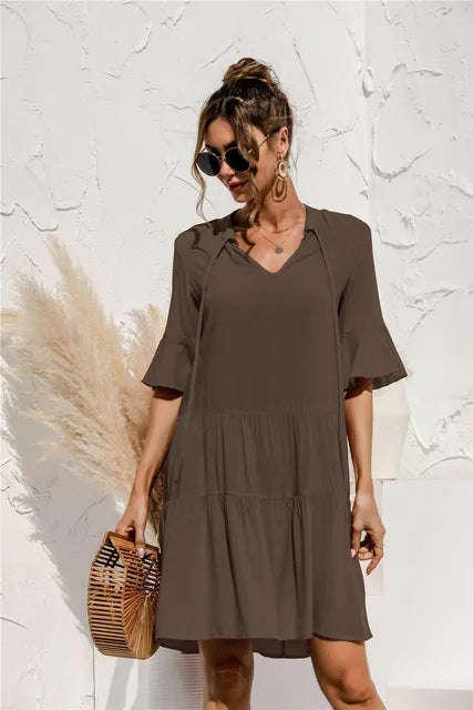 Virginia - Sommerliches Blumenkleid für Damen