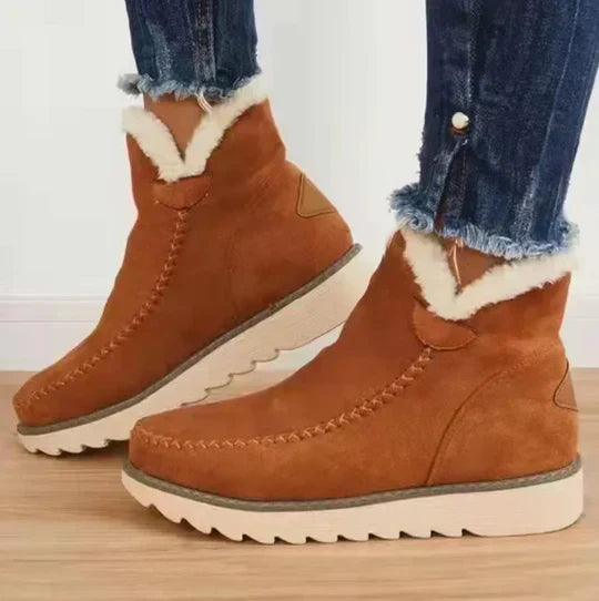 Ionna - bottes pour femmes en peau de mouton moelleuse