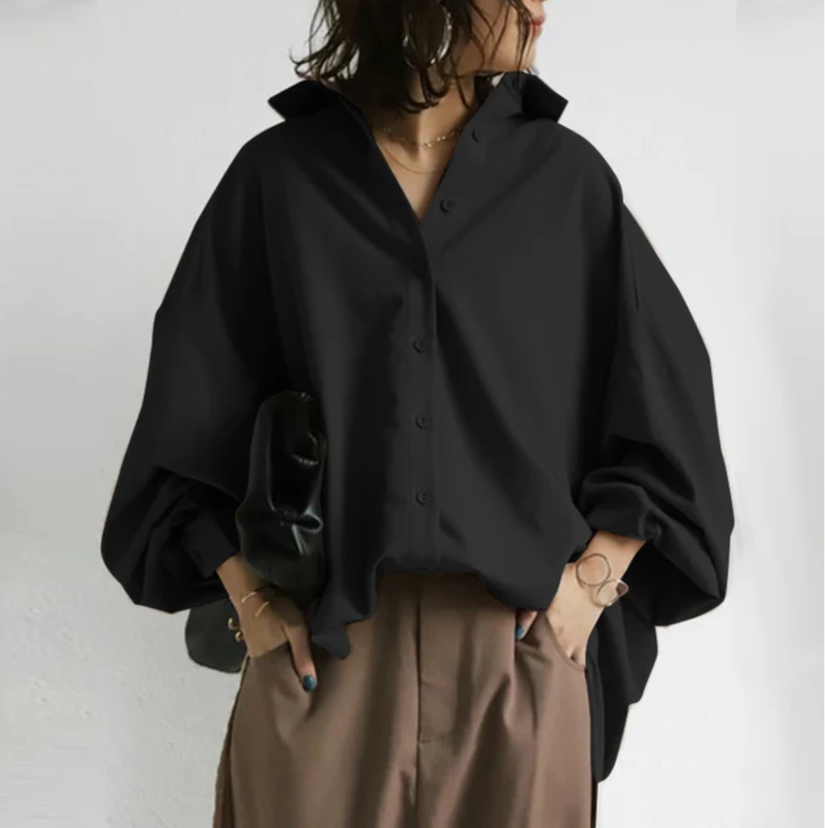 Stuttgart | Chemisier femme à revers tendance