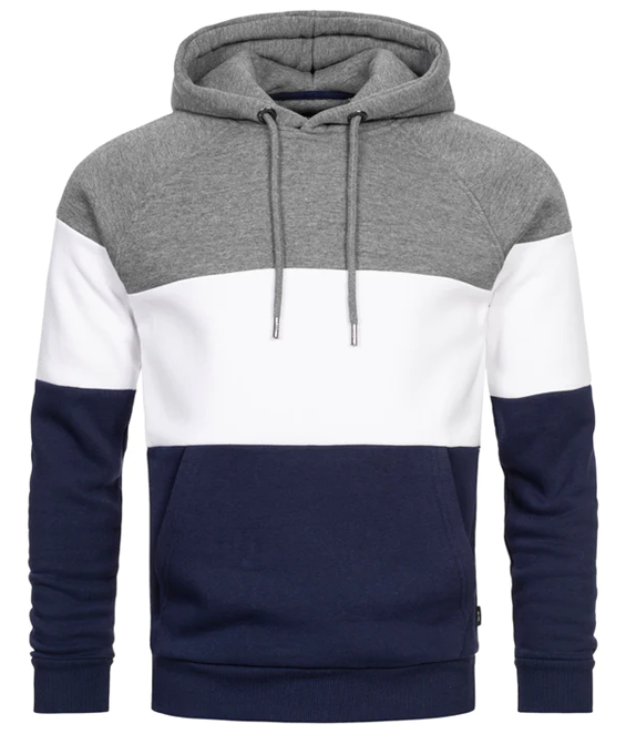 TOMMY - Sweat à capuche élégant en coton pour homme (design italien)