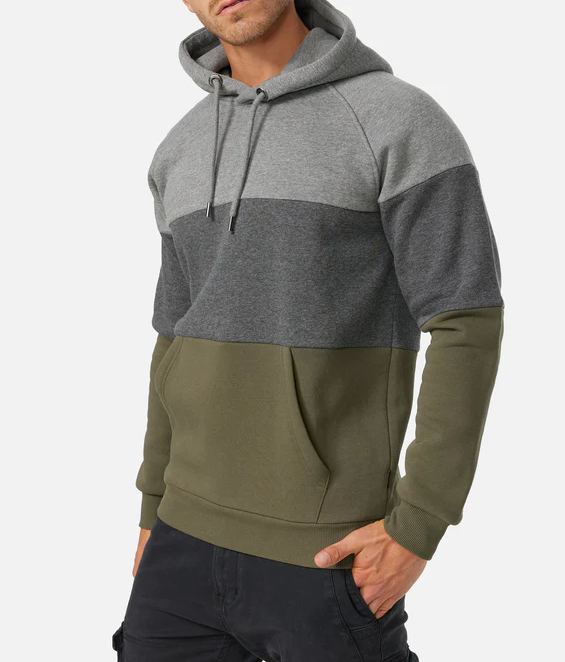 TOMMY - Sweat à capuche élégant en coton pour homme (design italien)