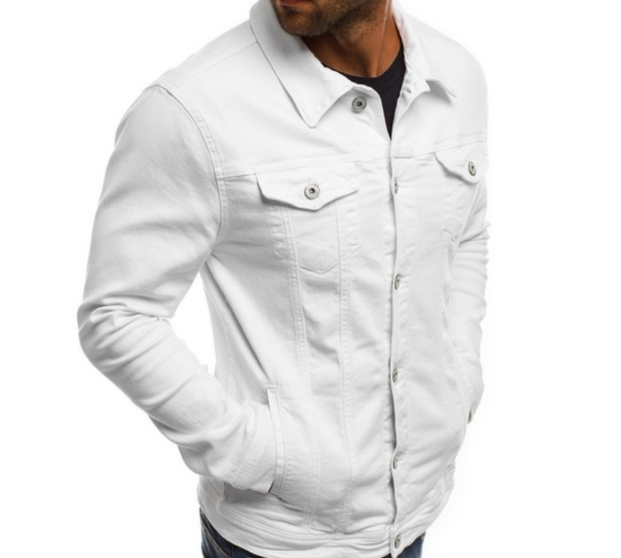Domin - Bunte Jeansjacke für Herren