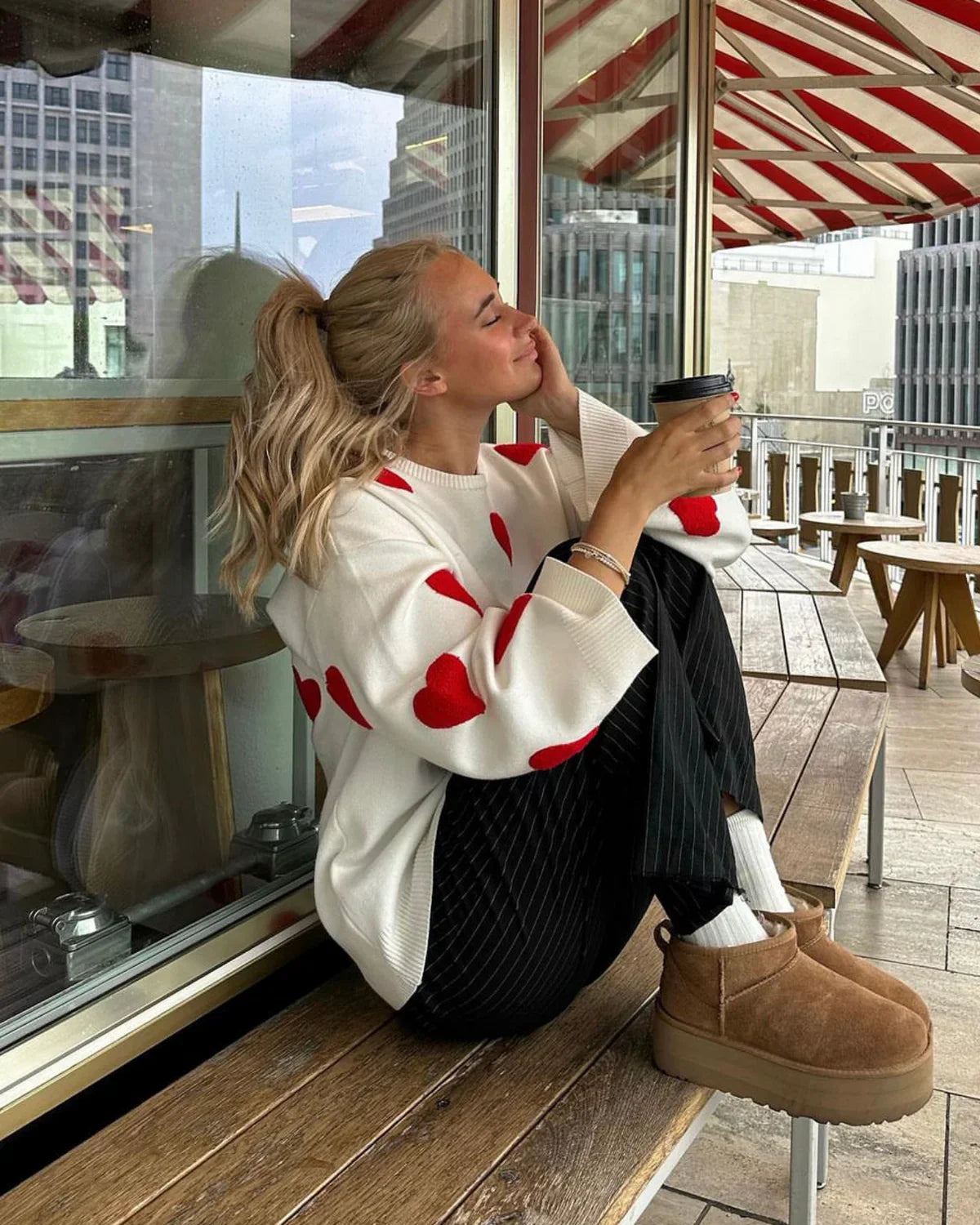 Jamie - Pull - Pull d'amour confortable