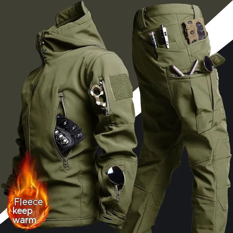 Bastiano Herren Taktik-Pullover & Hose: Funktionales Set für Stil und Komfort