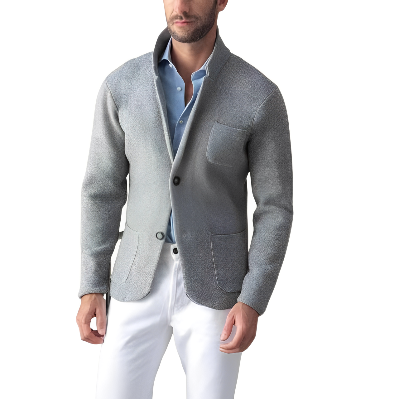 Bronte - Schmaler Vintage-Blazer mit Stehkragen