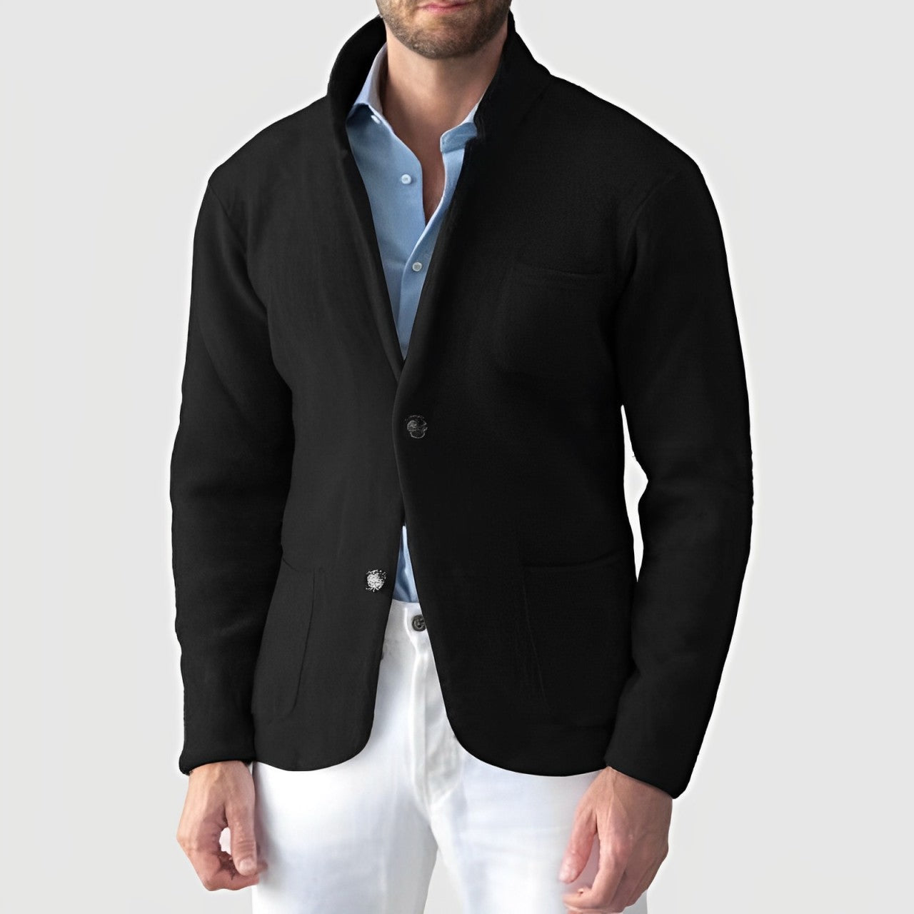 Bronte - Schmaler Vintage-Blazer mit Stehkragen