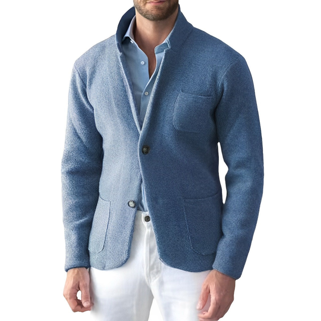 Bronte - Schmaler Vintage-Blazer mit Stehkragen