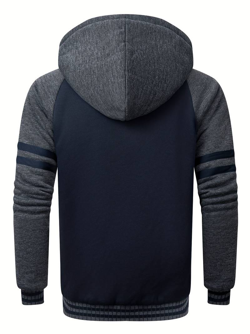 Jason – flauschige jacke mit kapuze