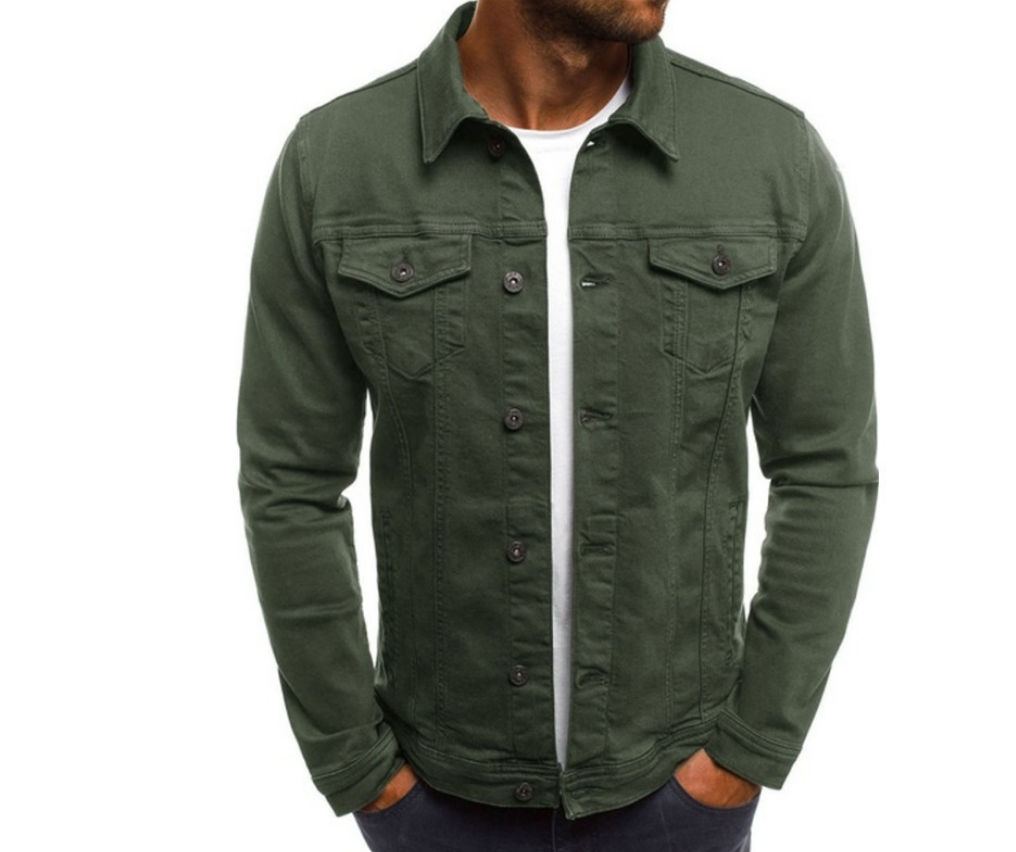 Domin - Bunte Jeansjacke für Herren