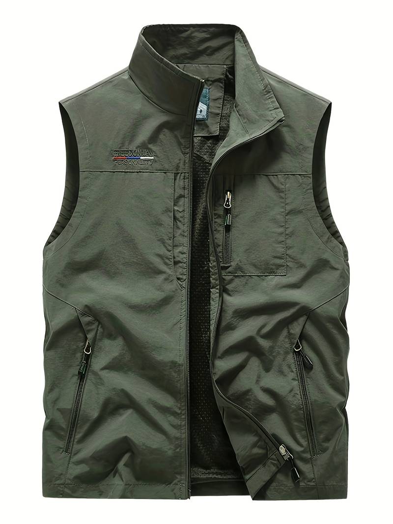 Aristide - gilet cargo homme avec poches zippées