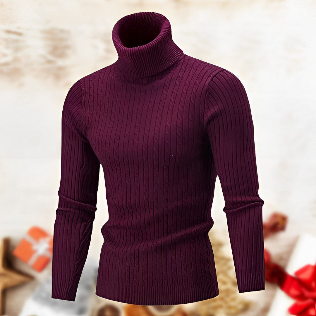 Pull col roulé élégant Kalim