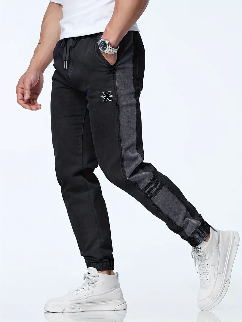 Jaxon – pantalon de jogging décontracté et fuselé au style urbain pour homme