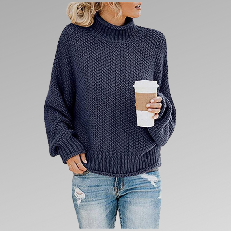 Pia - Magnifique pull en grosse maille