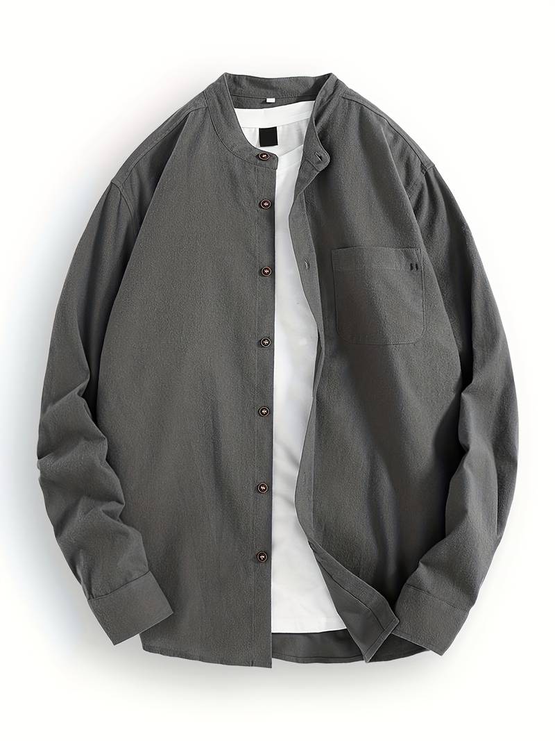 Anthony – chemise boutonnée décontractée pour homme