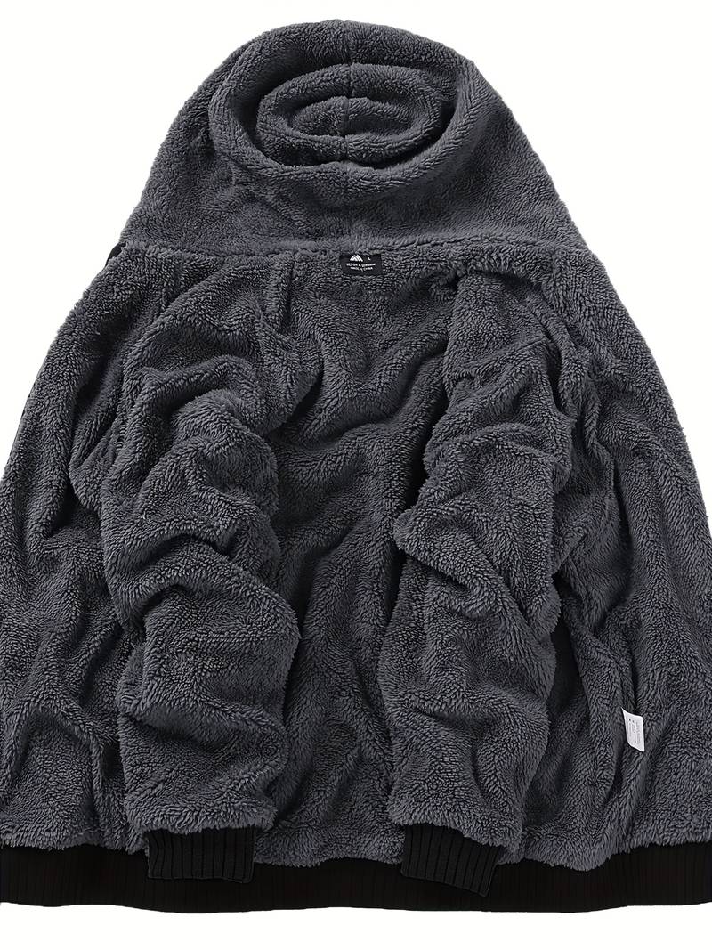 Jason – flauschige jacke mit kapuze