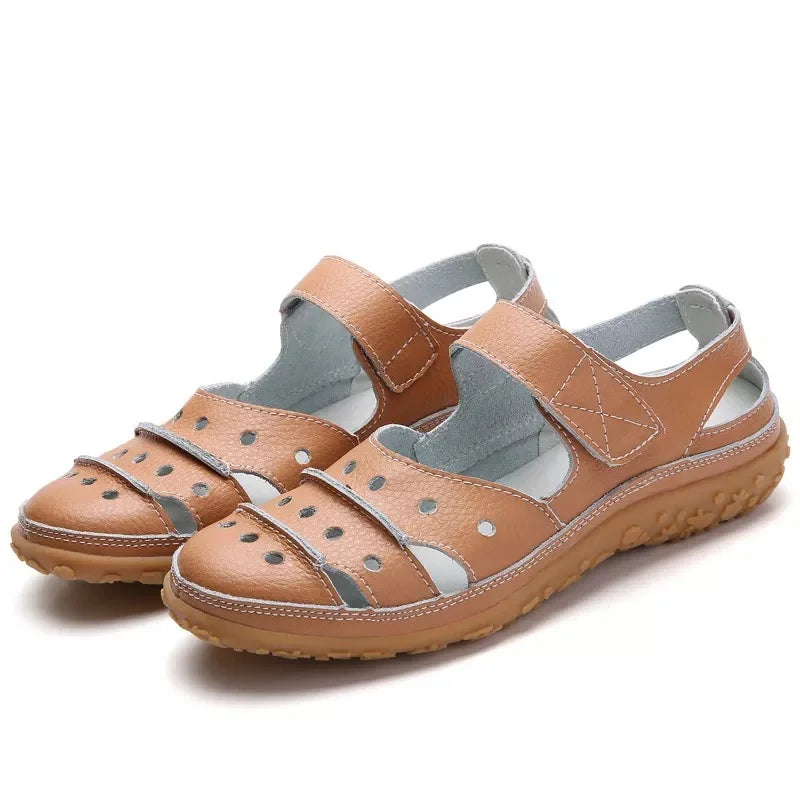 Blair – sandales orthopédiques à ressorts avec fermeture velcro confortable