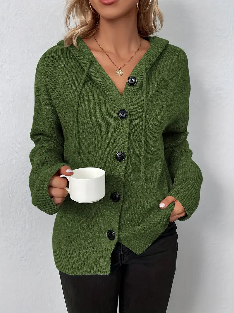 Sarah – cardigan élégant avec patte de boutonnage