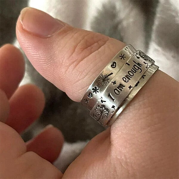 Bague de pissenlit de méditation