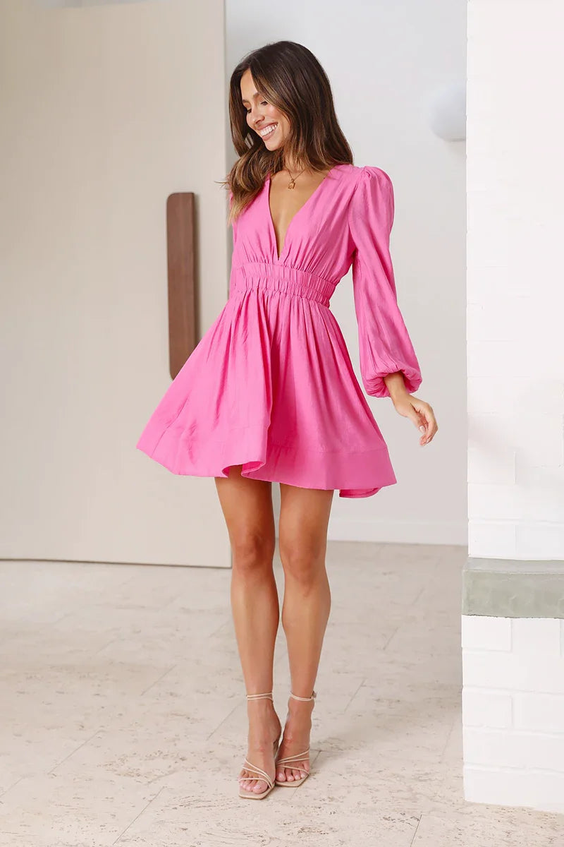 Charlotte Minikleid - Rosa