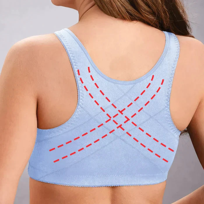 BraBrace - Soutien-gorge à fermeture frontale - soutien-gorge de maintien (1+1 gratuit)
