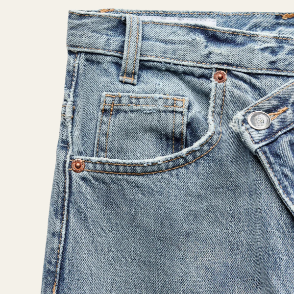 Candice™ - Jean large en denim