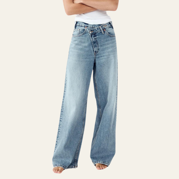 Candice™ - Jean large en denim