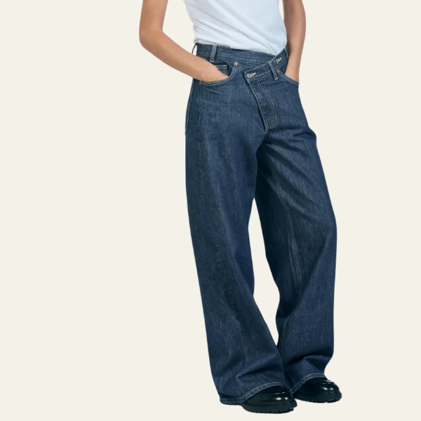 Candice™ - Jean large en denim