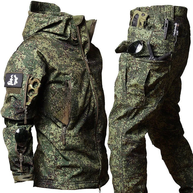 Bastiano Herren Taktik-Pullover & Hose: Funktionales Set für Stil und Komfort