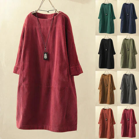 Krystal - A-Linien-Kordkleid