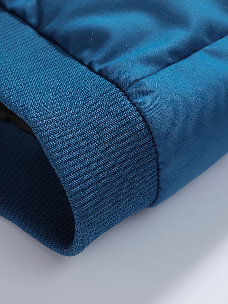 Elijah – veste matelassée décontractée au design color block