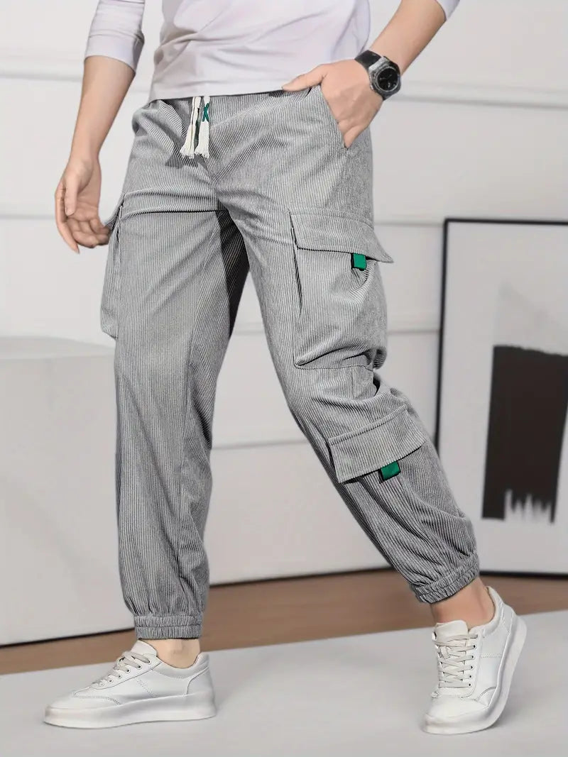 David – pantalon cargo décontracté pour homme