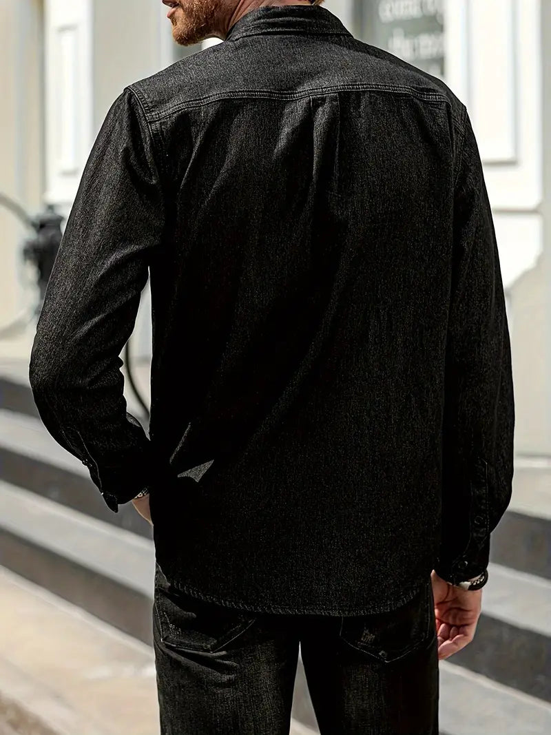 Alexander – chemise en jean à manches longues pour homme