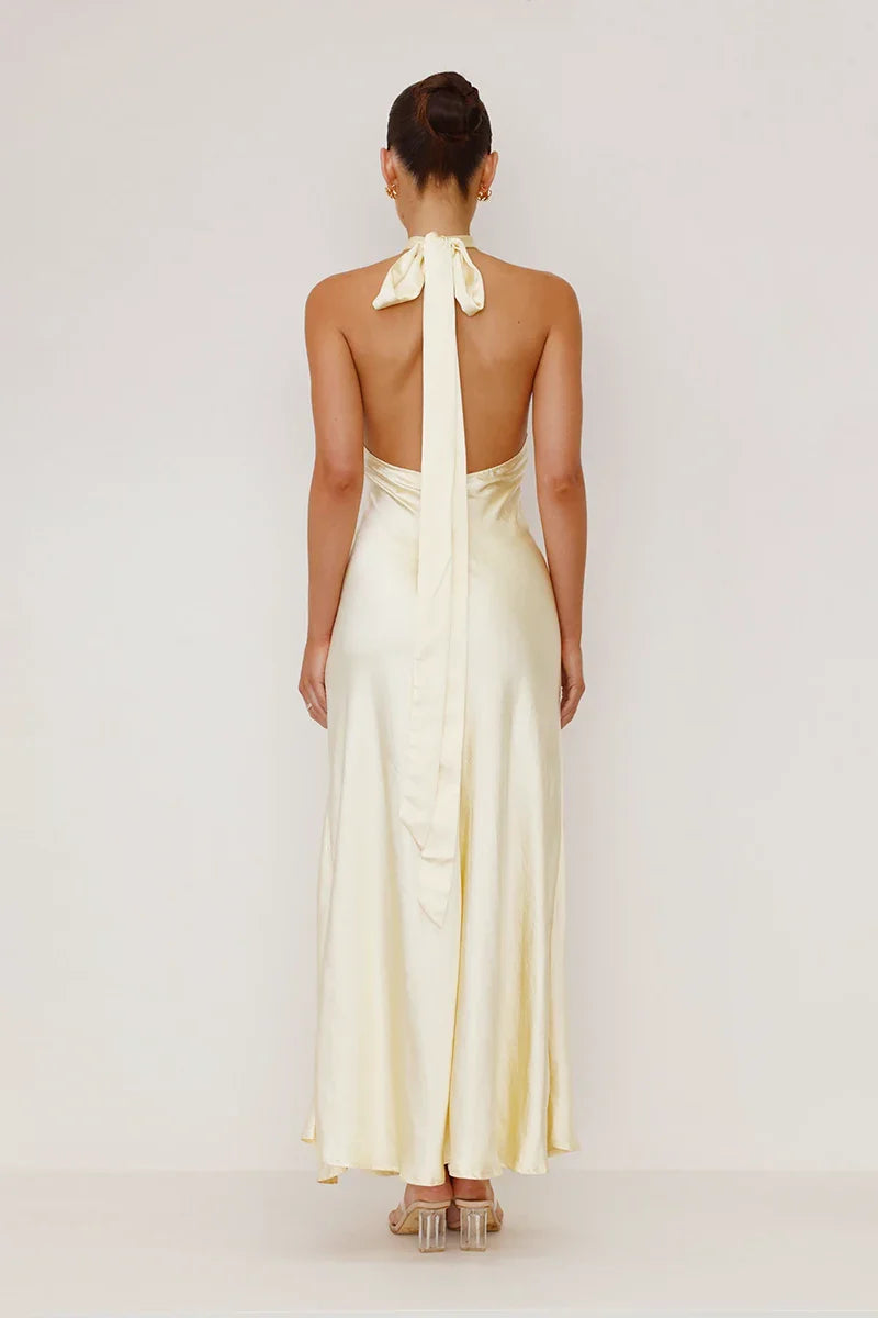 Amalia Maxikleid - Gelb
