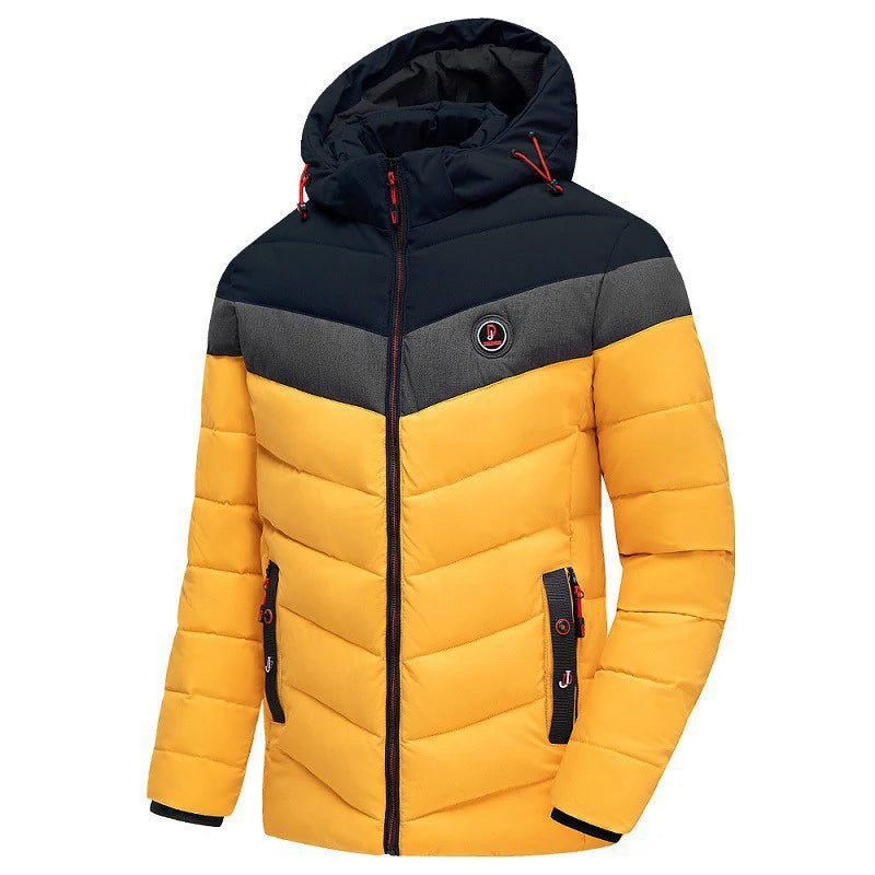 Bequemer Parka mit Kapuzenjacke