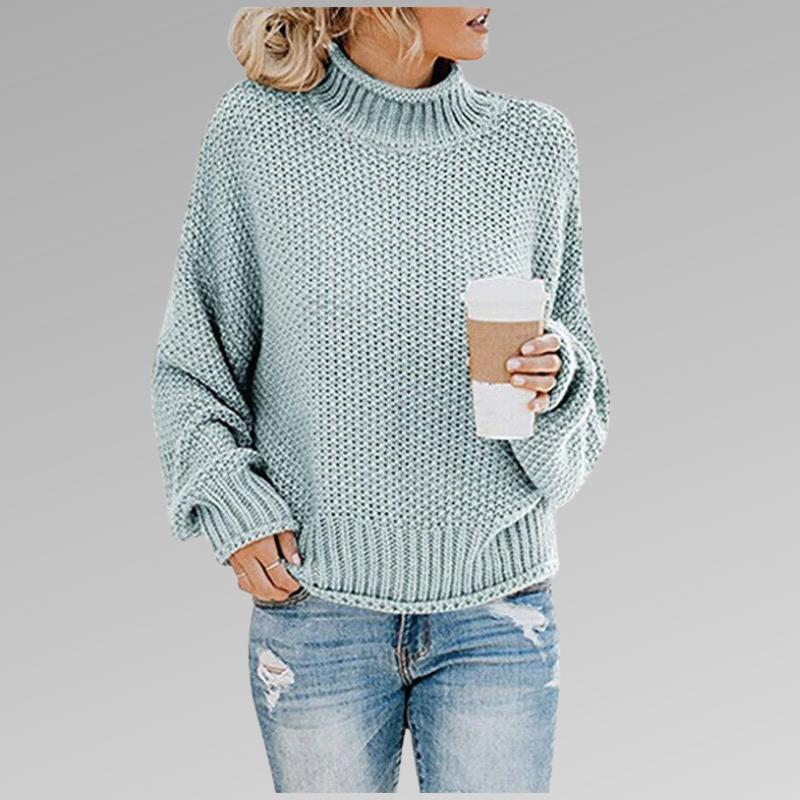 Pia - Magnifique pull en grosse maille