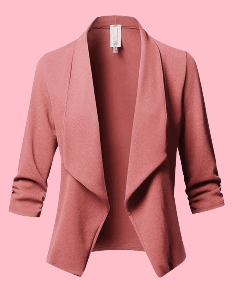 Pauline | Schicker rosa Blazer für Frauen
