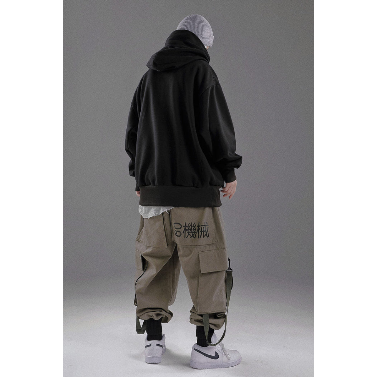 Uffe - Sweat à capuche double col Ninja