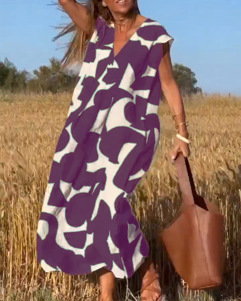 Zoey - Robe longue - Élégance décontractée