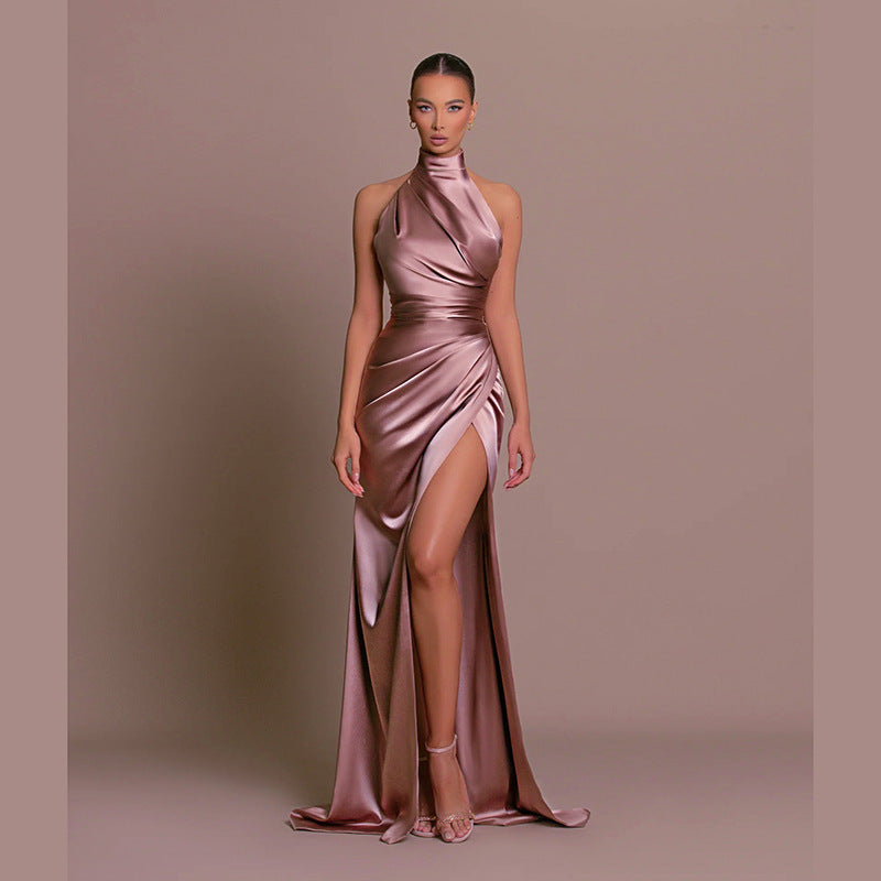 Stuttgart | Robe longue polyvalente sans manches à col d'automne