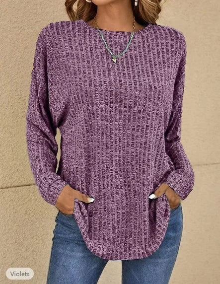 Ylva - LangÀrmeliger Freizeitpullover
