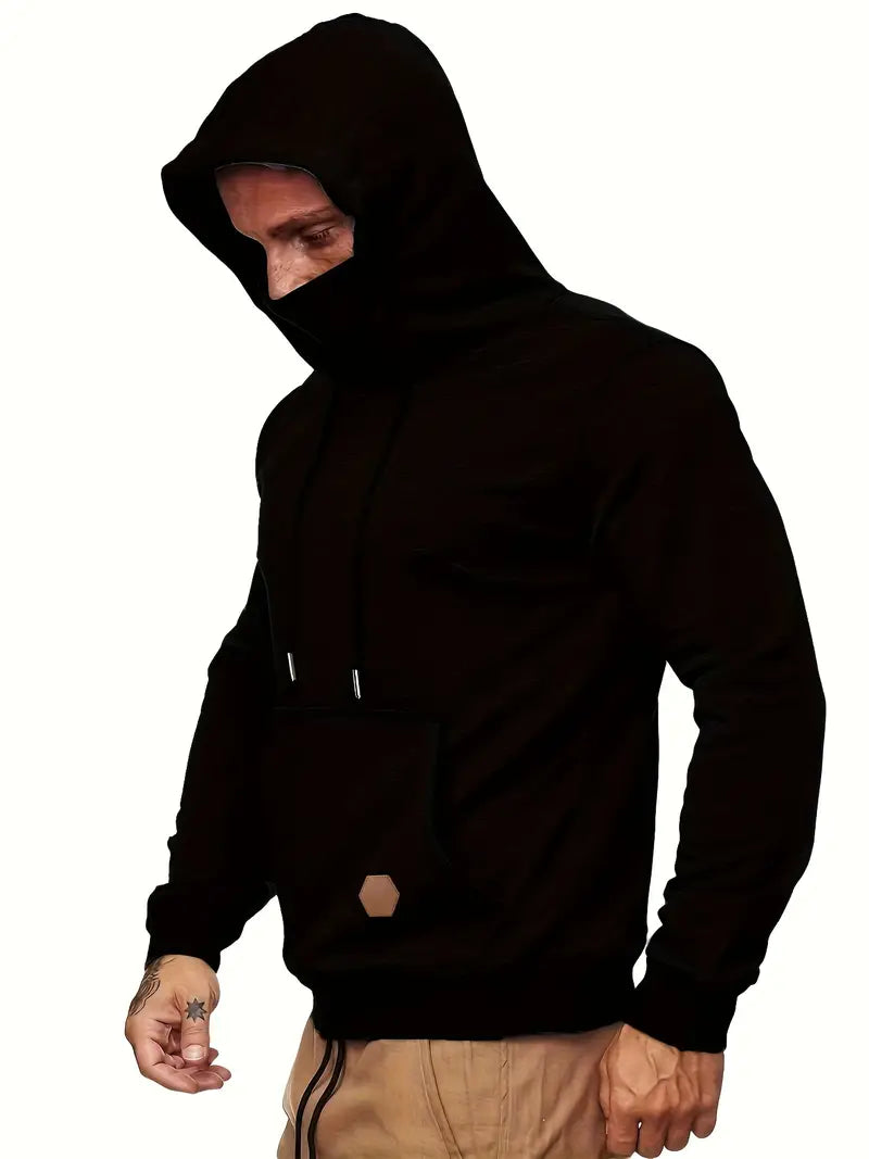 Andrew – sweat à capuche décontracté avec masque
