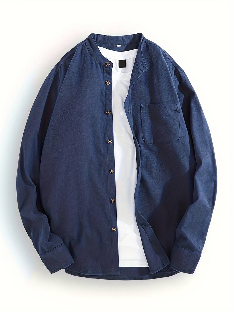 Anthony – chemise boutonnée décontractée pour homme