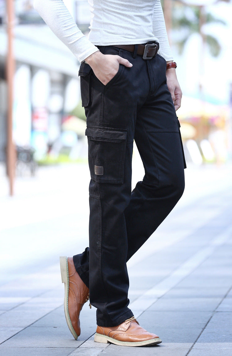 Allen - pantalon cargo baggy décontracté